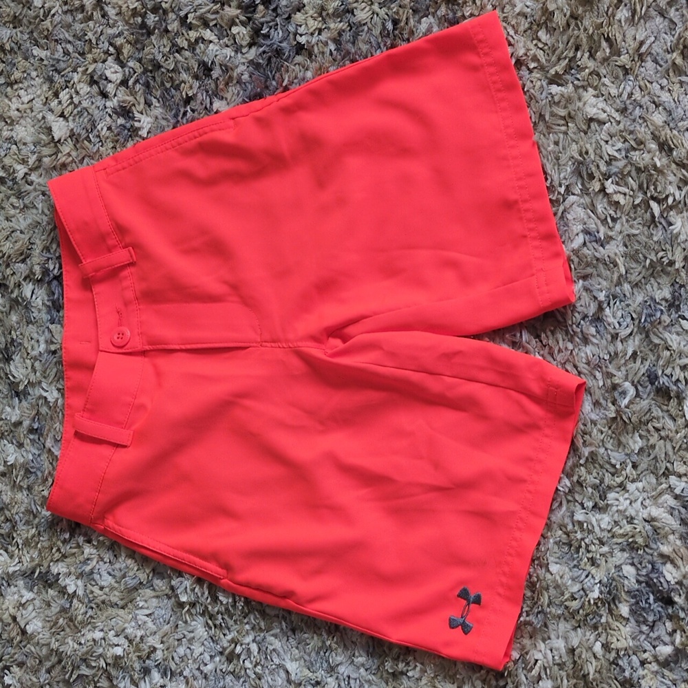 5/$25.  Youth bright orange golf shorts. Size Ysm/Jp/P. See Pics & Description.